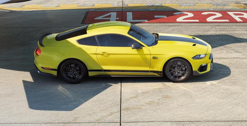New Ford Mustang Mach-1 Engine